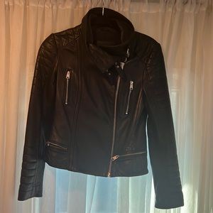 Women’s All Saints Leather Motor Jacket